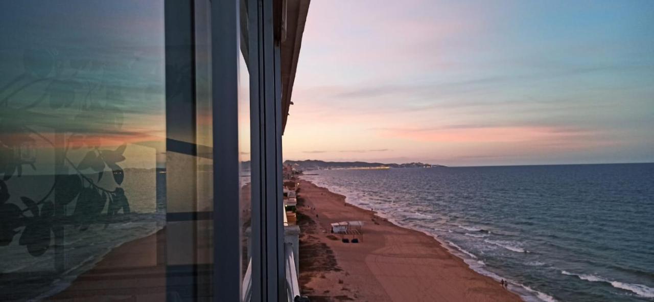 Sunset Room At Front Beach - Habitacion En La Playa Piso Privado Tavernes de Valldigna Exterior foto