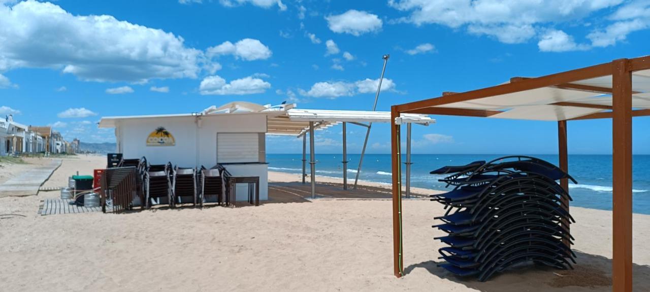 Sunset Room At Front Beach - Habitacion En La Playa Piso Privado Tavernes de Valldigna Exterior foto